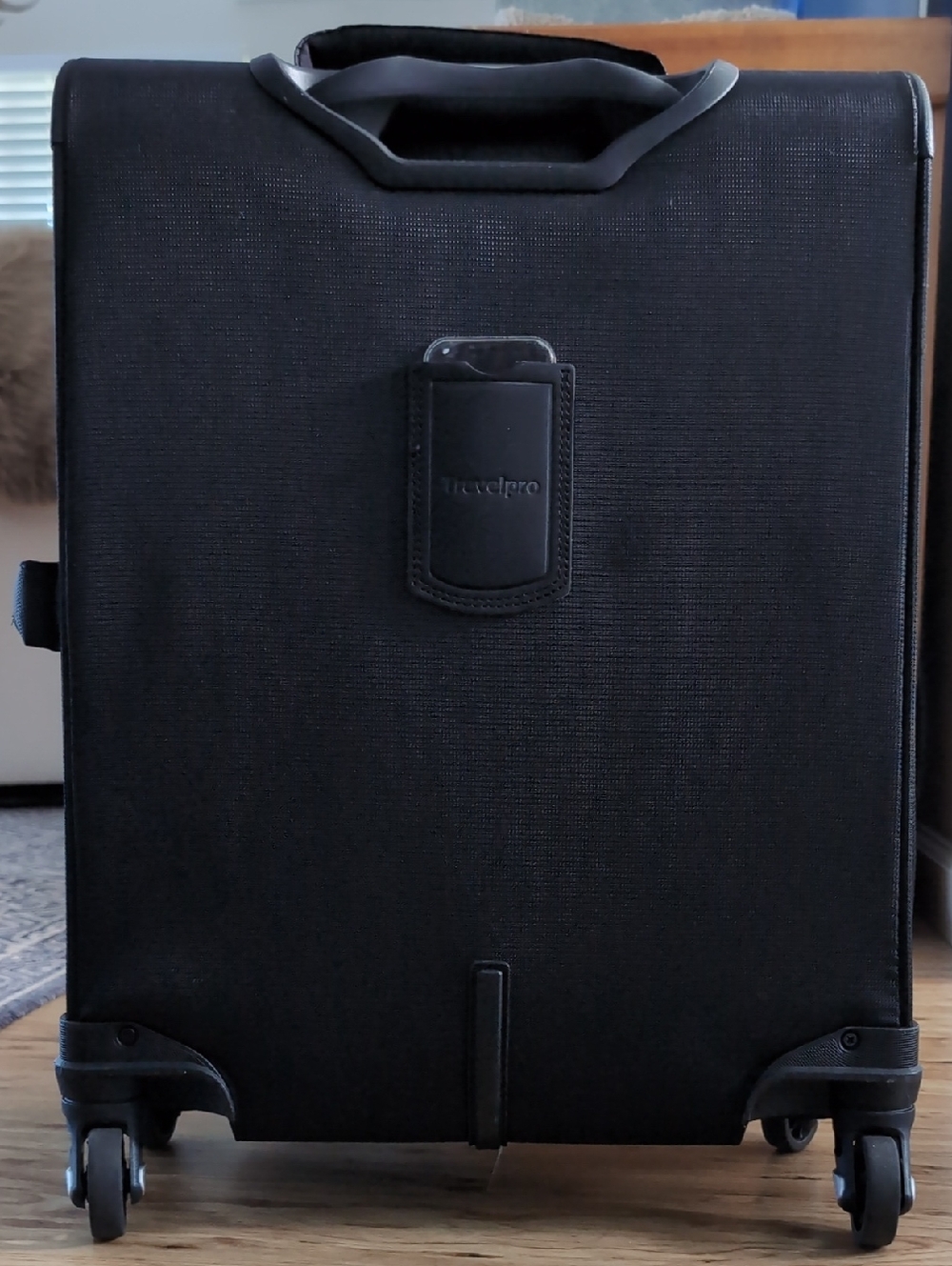 Travelpro Black Spinner Wheel, Expandable, Carry-On Suitcase - Picture 10 of 14